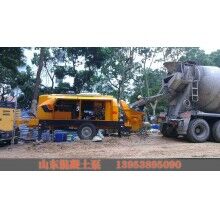 濟(jì)南商河-車(chē)載式強(qiáng)制攪拌拖泵-服務(wù)全面