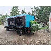  車載式雙噴頭濕噴機(jī)，車載式濕噴臺(tái)車，雙噴頭混凝土濕噴臺(tái)車